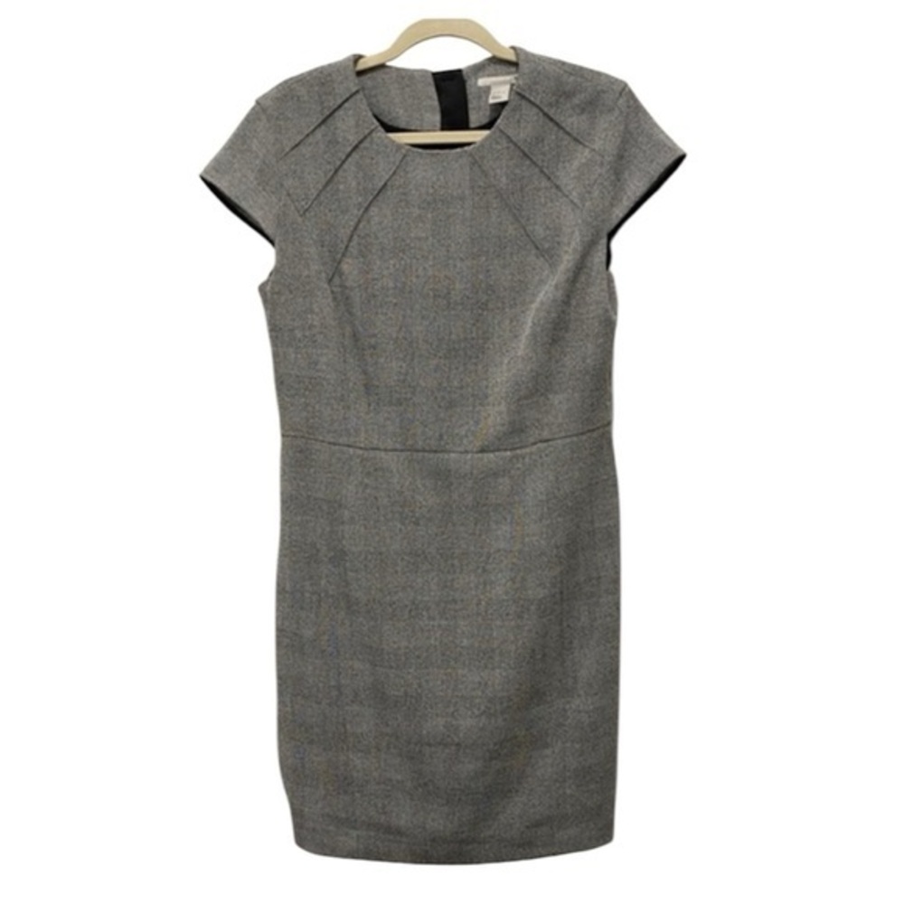 Gray Plaid Dress